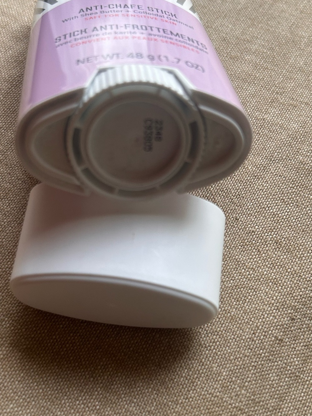 First Aid Beauty Anti-Chafe Stick in Pink and White Packaging - Picture 6 of 6